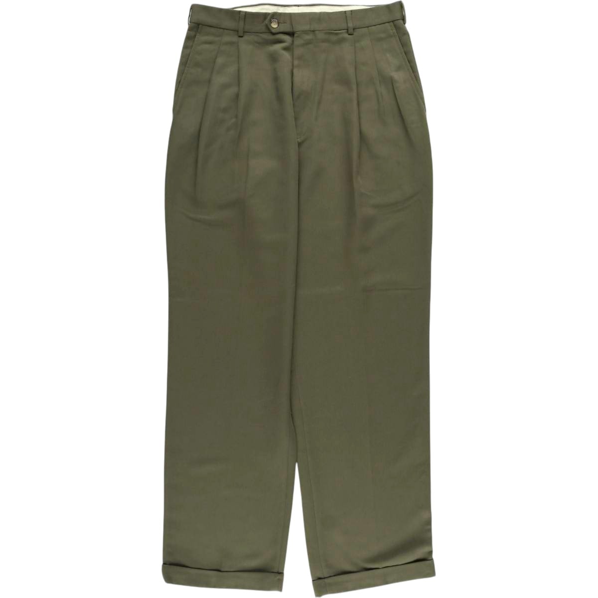 古着 90年代 ラルフローレン Ralph Lauren CHAPS チャップス ツータック スラックスパンツ メンズw34相当 ヴィンテージ/eaa580346