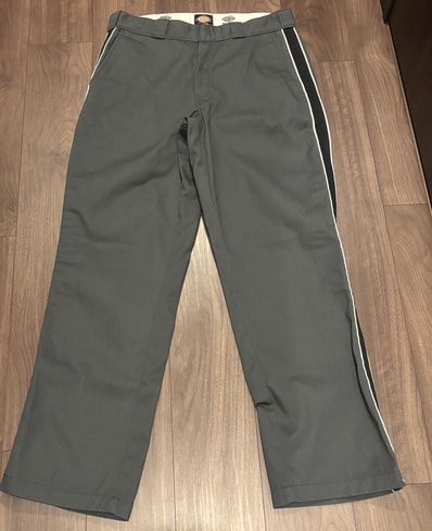 Supreme x Dickies Stripe 874 Work Pant "Charcoal"