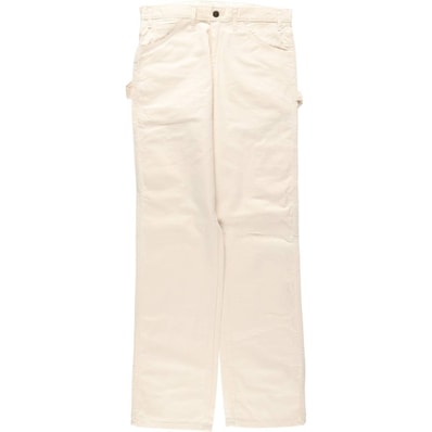 古着 ディッキーズ Dickies 生成り ペインターパンツ メンズw33相当/eaa623203