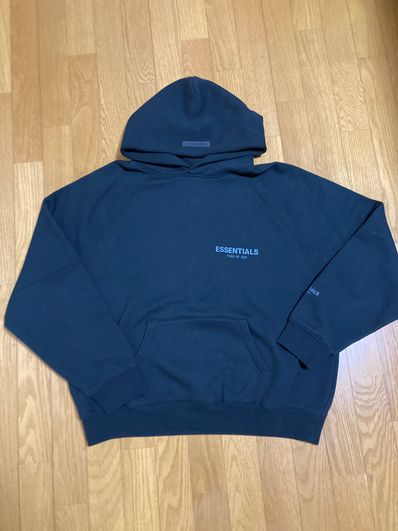 FEAR OF GOD ESSENTIALS PULLOVER HOODIE "Black"