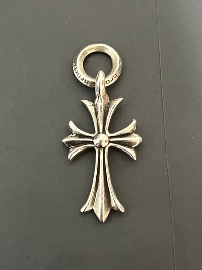 Chrome Hearts Tiny CH Cross Charm "Silver"