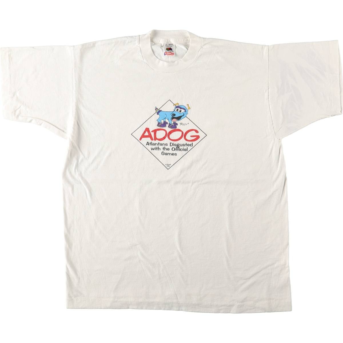 古着 90年代 フルーツオブザルーム FRUIT OF THE LOOM プリントTシャツ ジャマイカ製 メンズXL相当/eaa642577