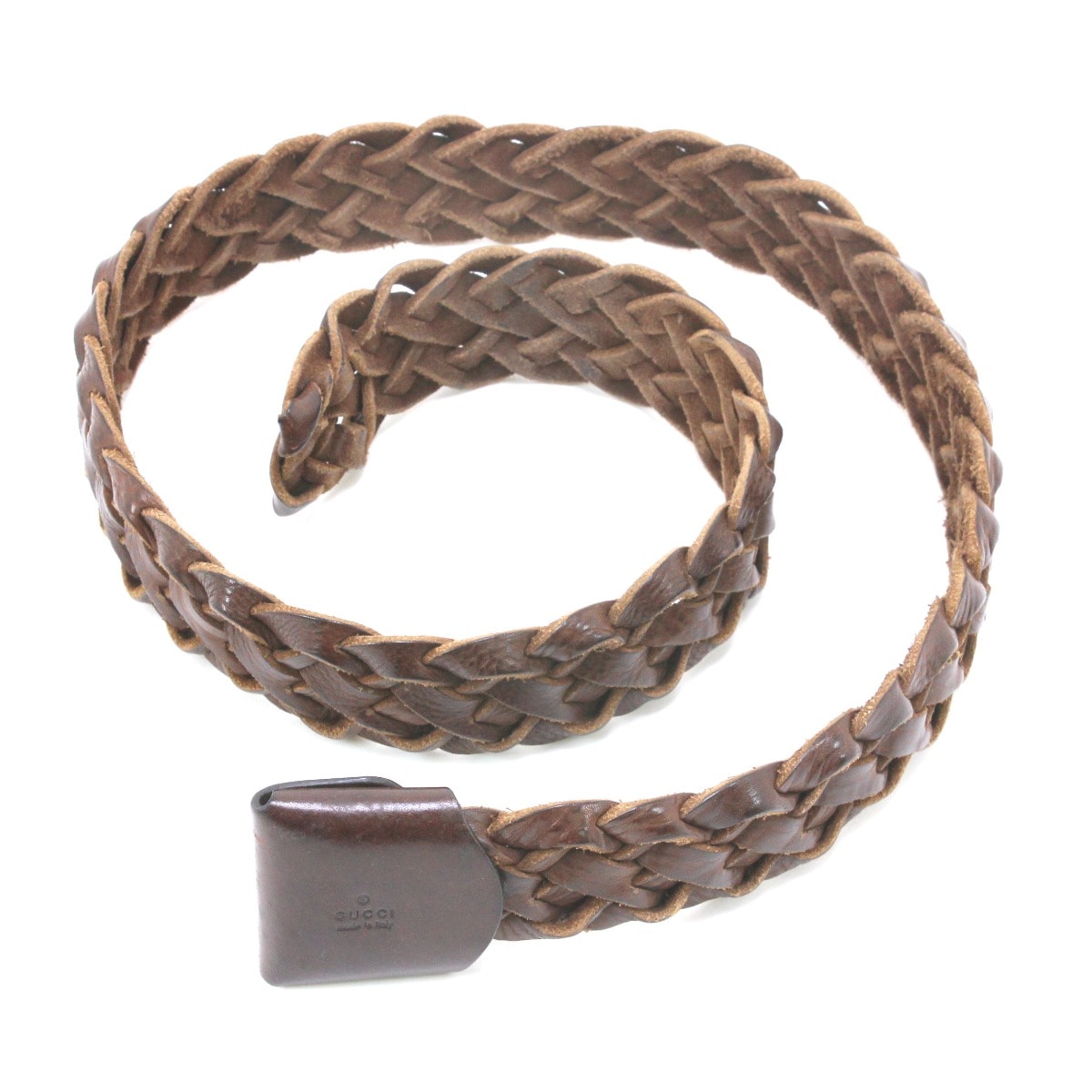 $$ GUCCI グッチ ベルト 95cm ブラウン