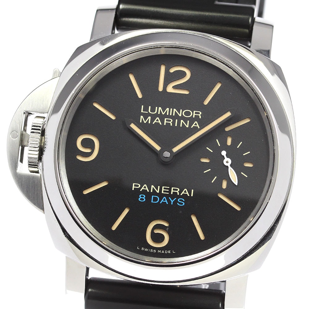 ☆良品 パネライ ルミノール レフトハンド PAM00796 メンズ 【中古】