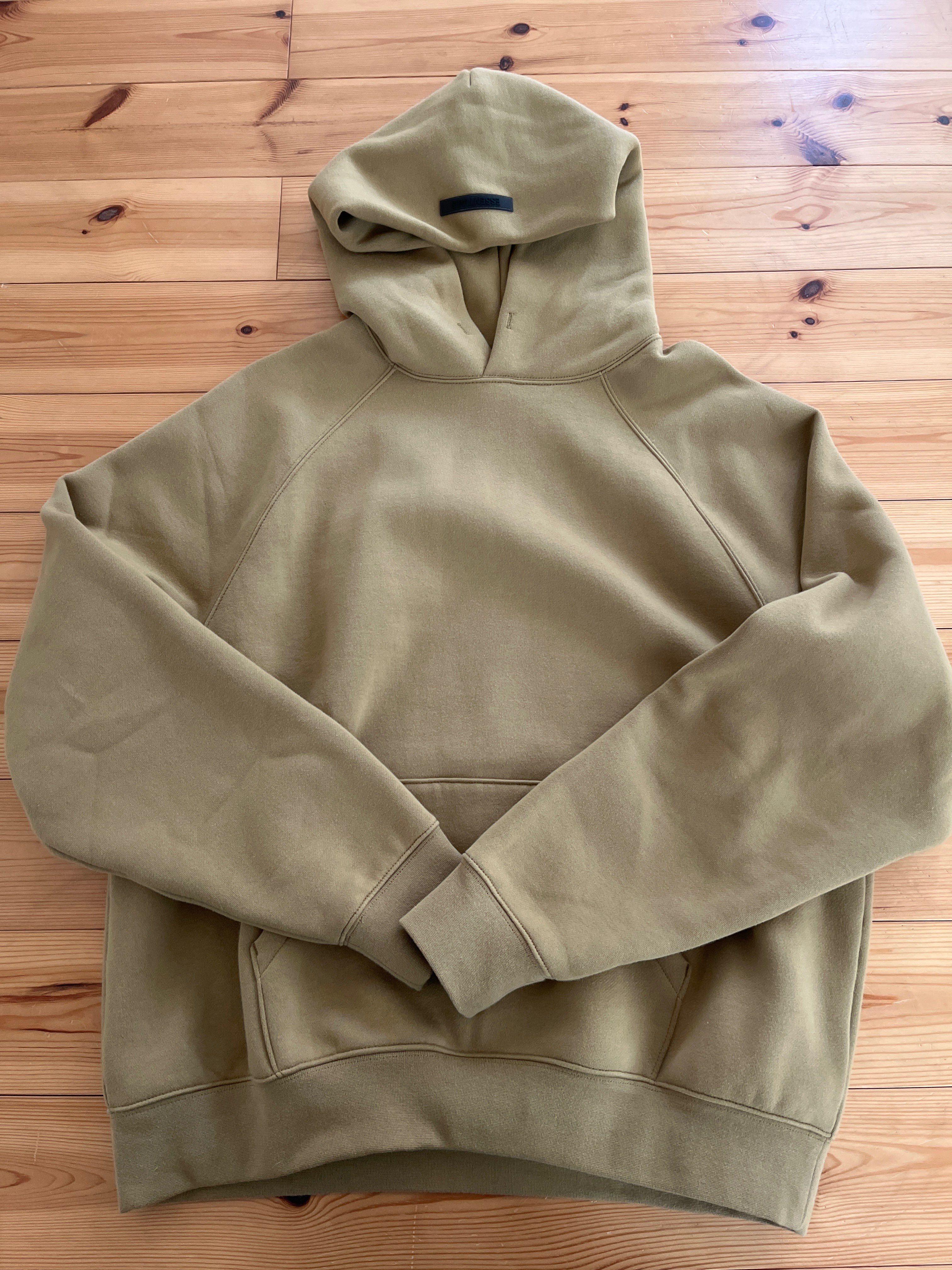 FEAR OF GOD ESSENTIALS PULLOVER HOODIE "Amber"