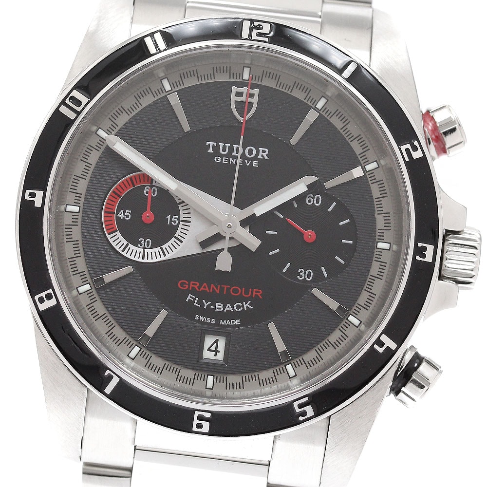 チュードル グランツアー クロノ フライバック 20550 メンズ 【中古】