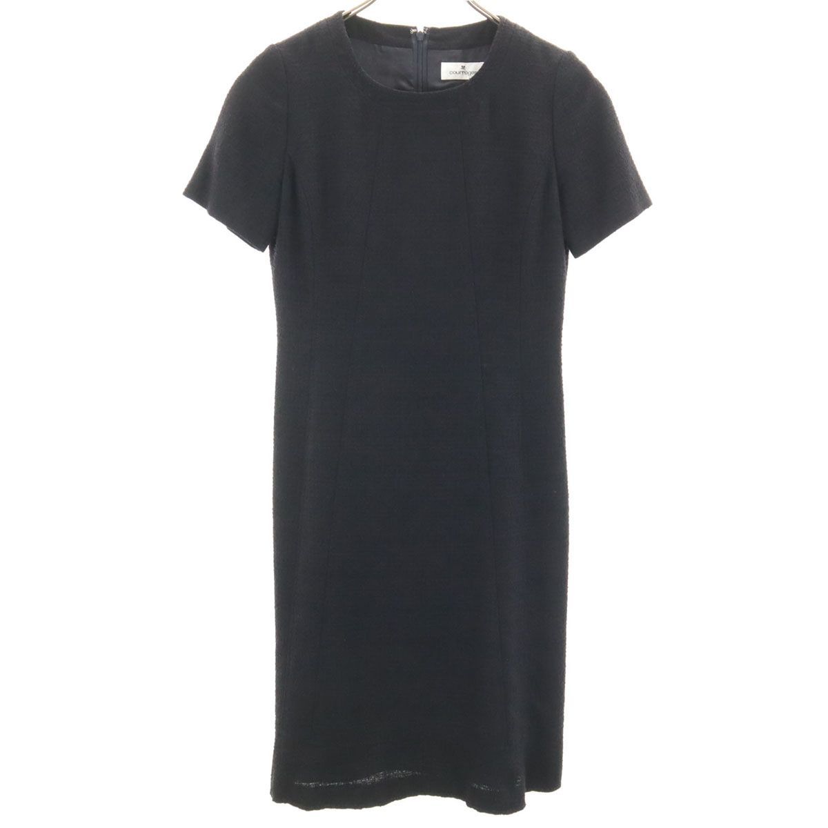 courreges クレージュ 半袖 ワンピース