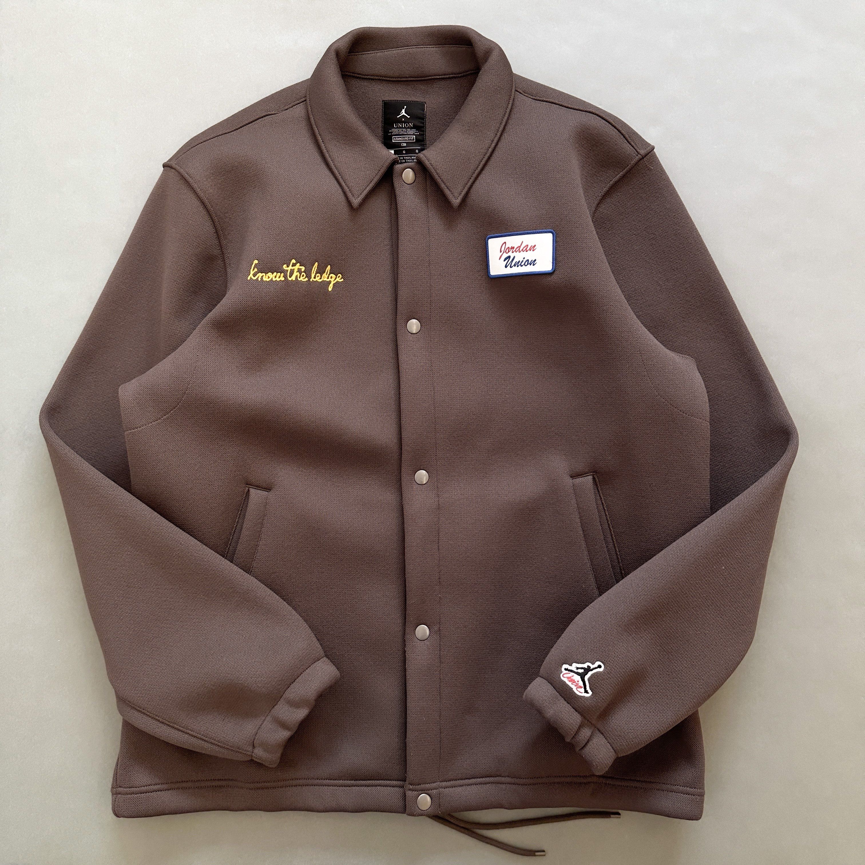 Air Jordan x Union Coaches Jacket "Ironstone"