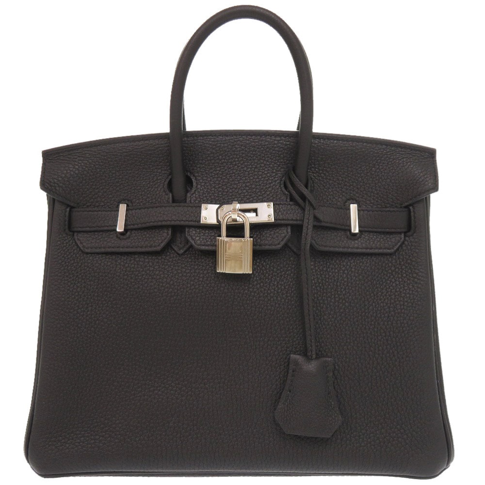 エルメス バーキン25 トゴ ブラック A ハンドバッグ