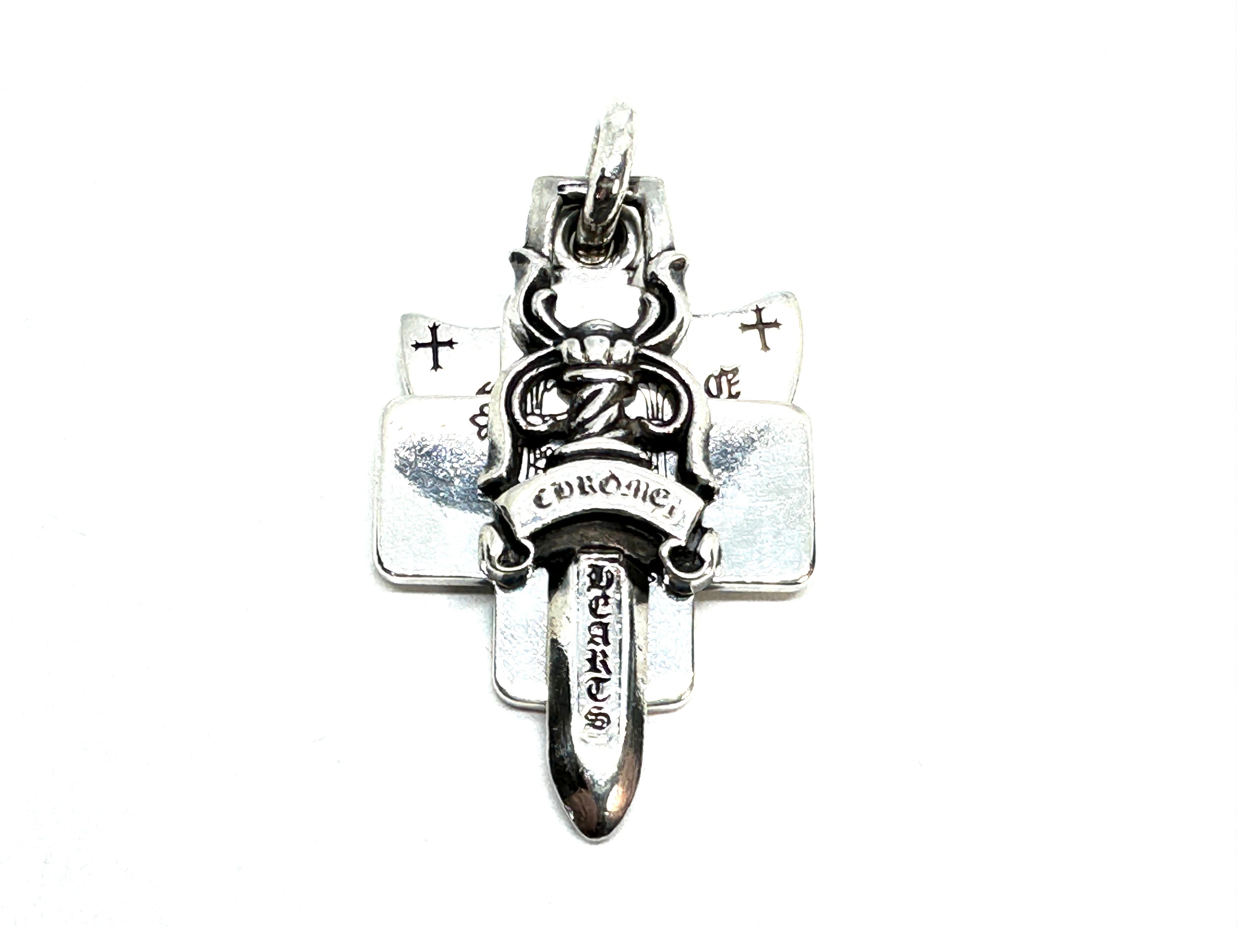Chrome Hearts 3 Trinket Pendant "Silver"