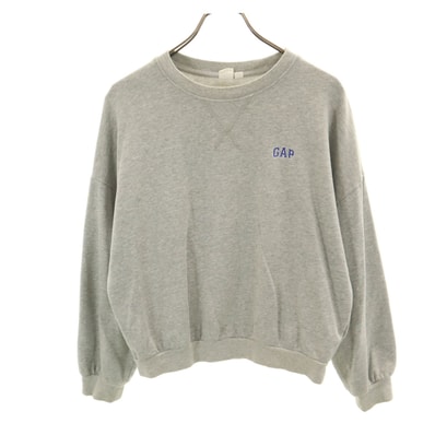 GAP ギャップ 長袖 スウェット トレーナー XXS グレー系