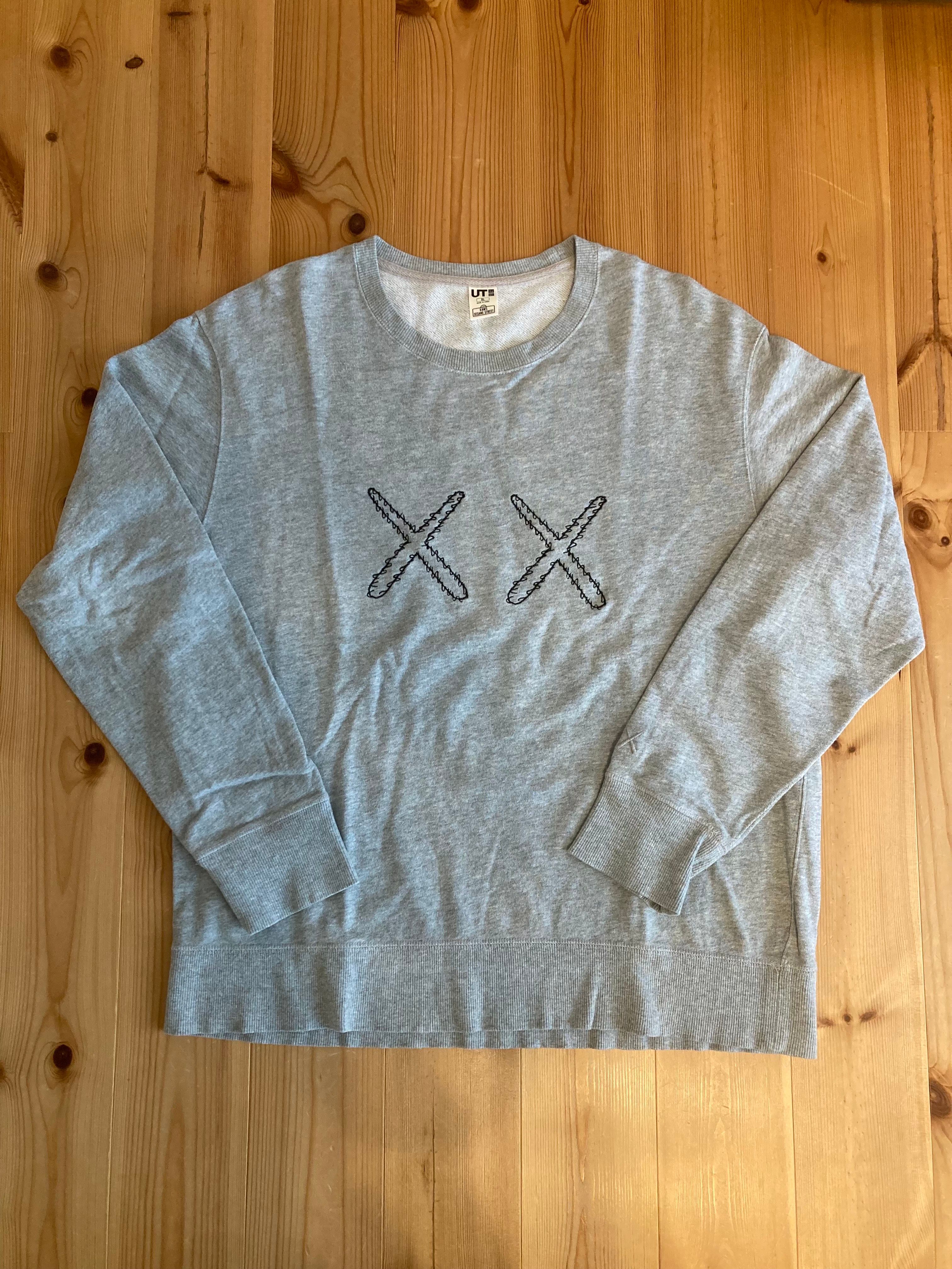 Uniqlo x KAWS x Sesame Street XX Sweatshirt "Gray"