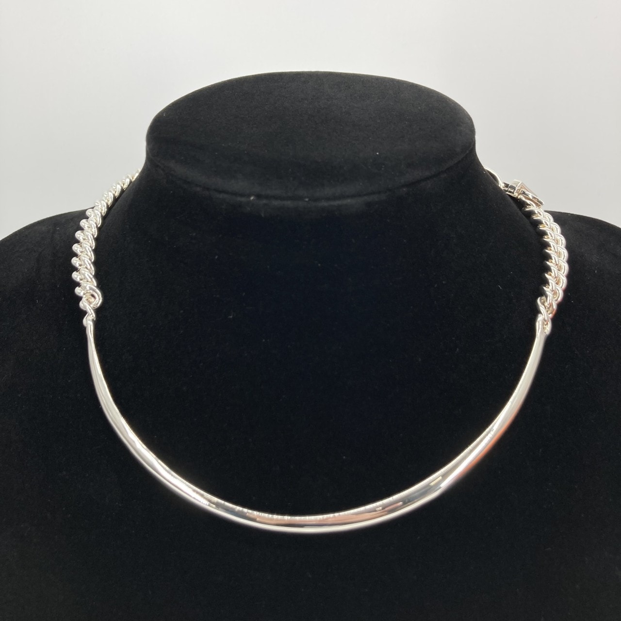 HERMES(エルメス) ブックルセリエ アンフレクシブル Ag925 ネックレス 80.63g シルバー