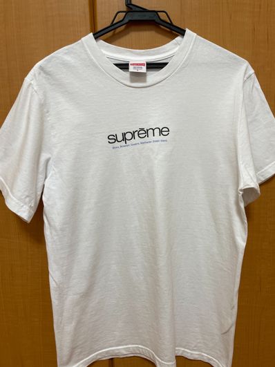 Supreme Five Boroughs Tee "White"
