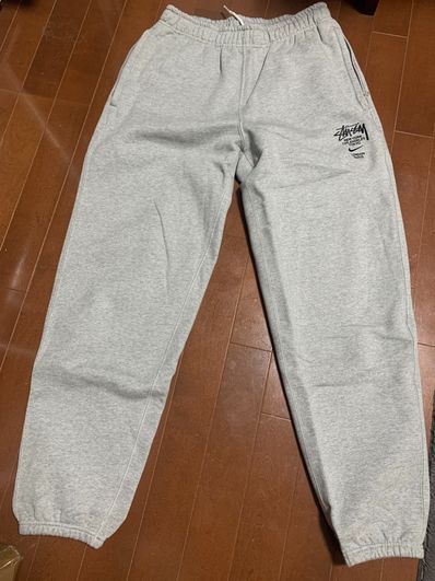 Nike x Stussy International Sweatpants (US Size) "Grey" DC4227-050