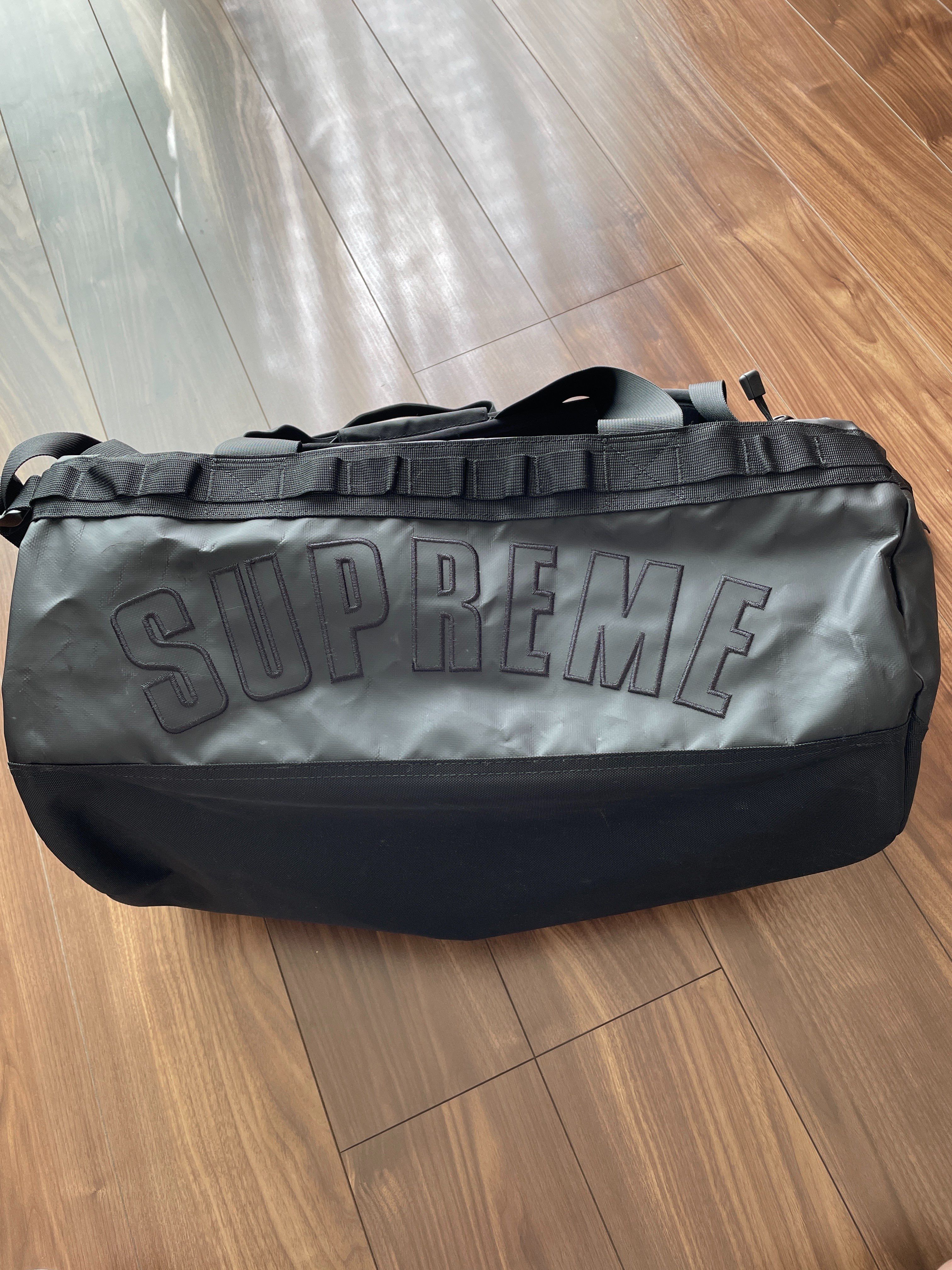 Supreme x The North Face Arc Logo Base Camp Duffle Bag "Black"