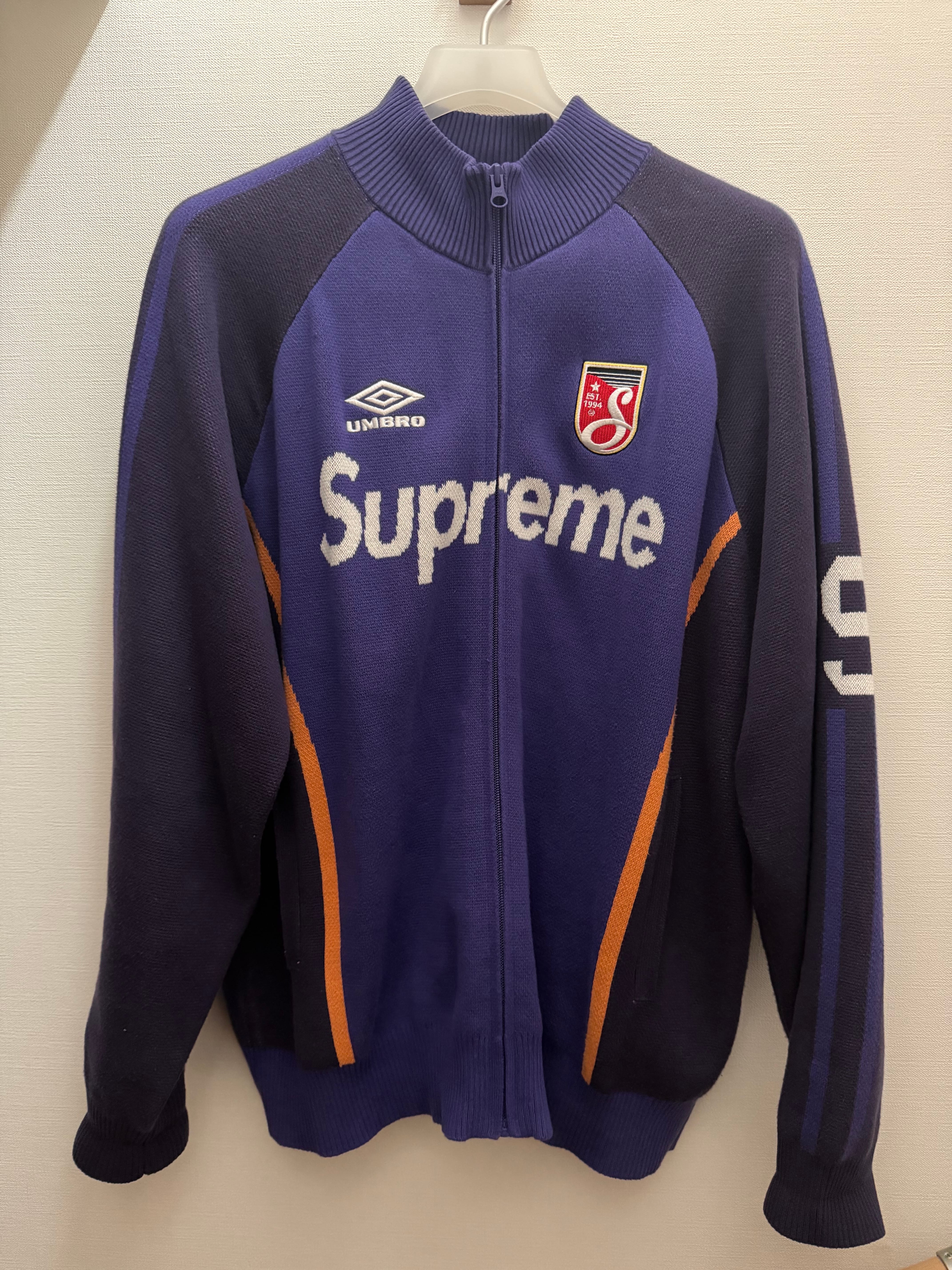 Supreme x Umbro Zip Up Sweater 