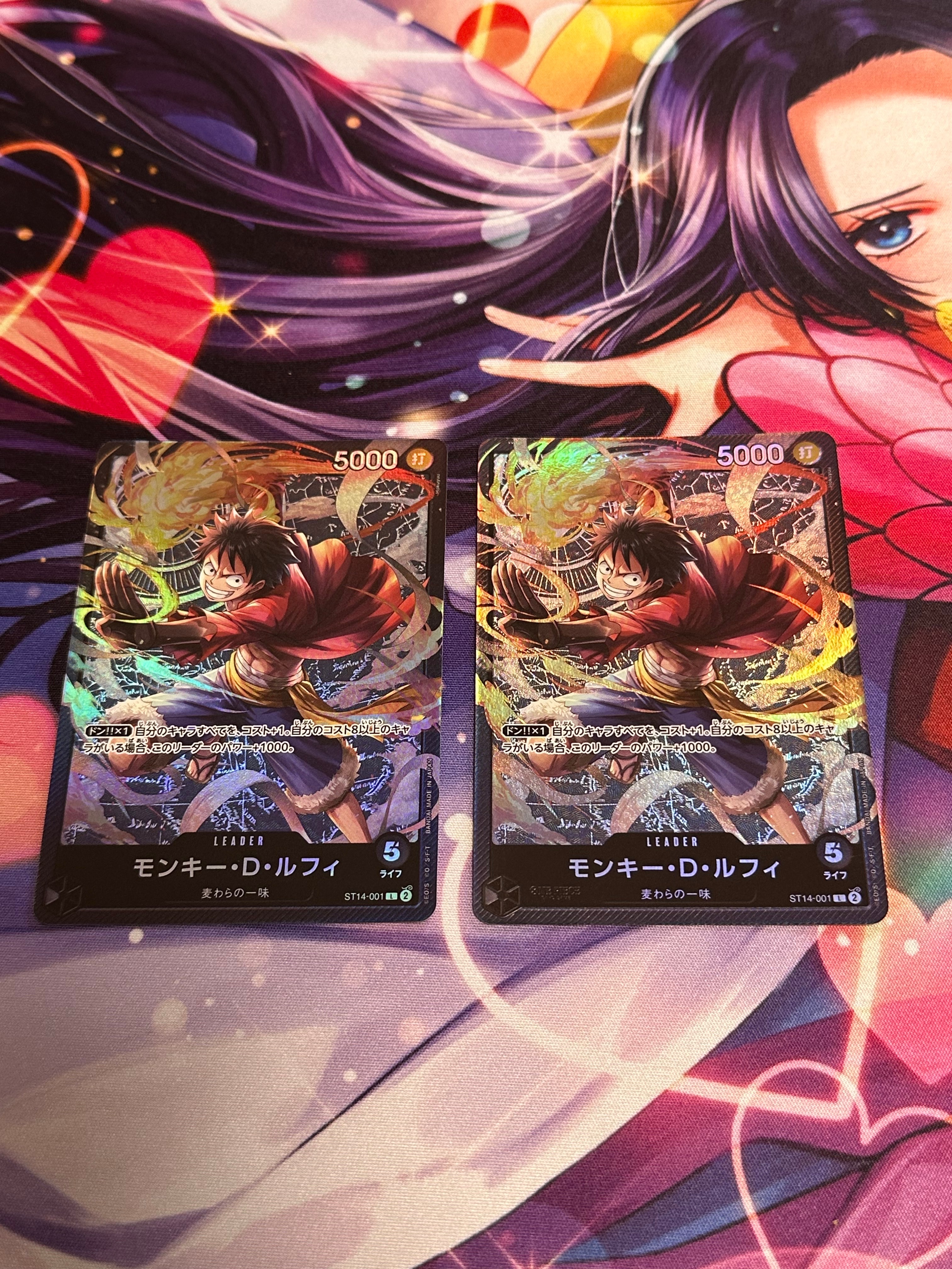 モンキー・D・ルフィ L [ST14-001](スタートデッキ「3D2Y」)