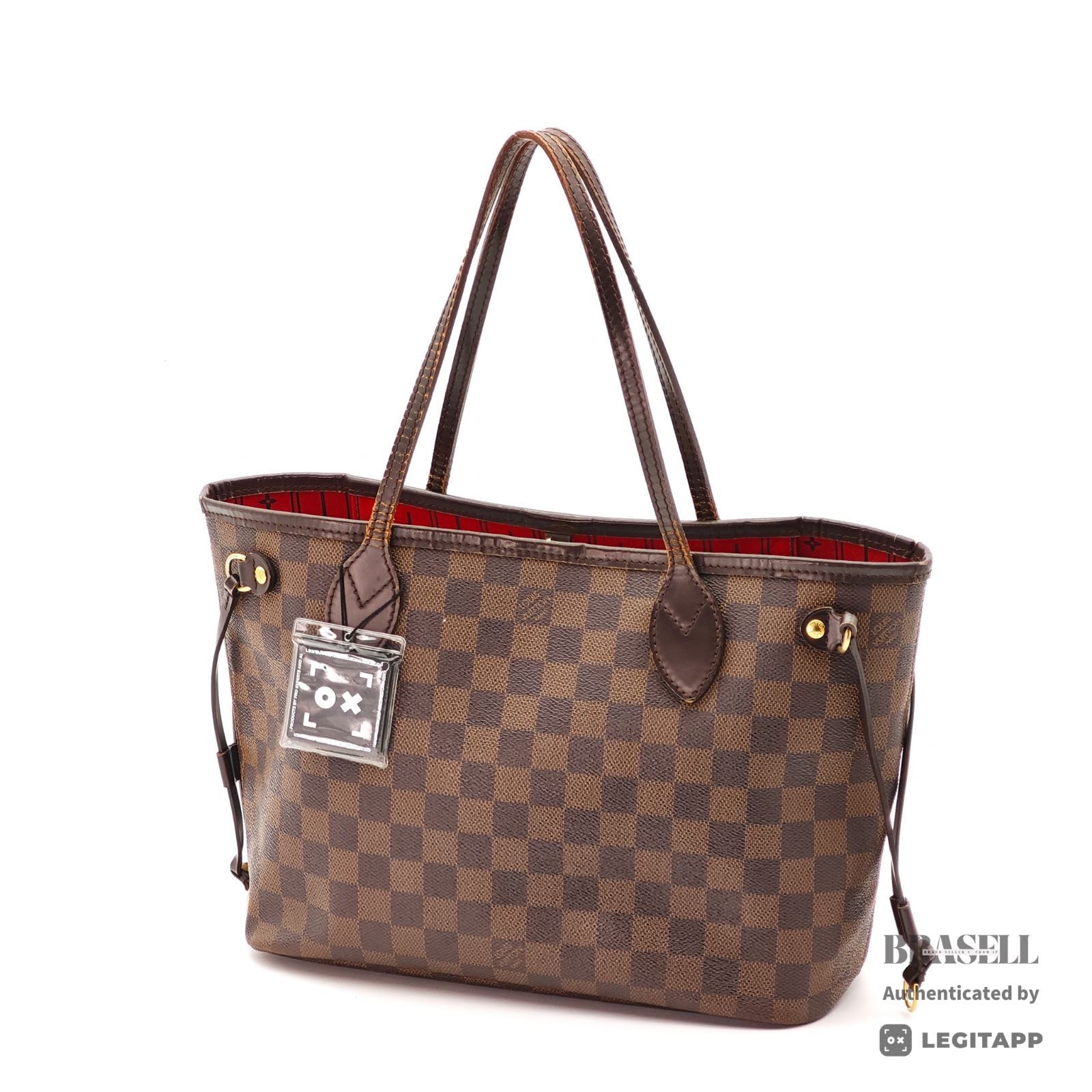 LOUIS VUITTON ルイ・ヴィトン ネバーフルPM ダミエ ネバーフルPM N41359 VI4170 トートバッグ Canvas Brown レディース