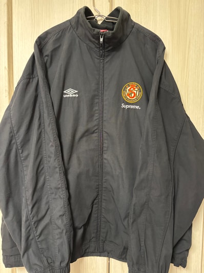 Supreme x Umbro Cotton Ripstop Track Jacket (26SS) "Black"