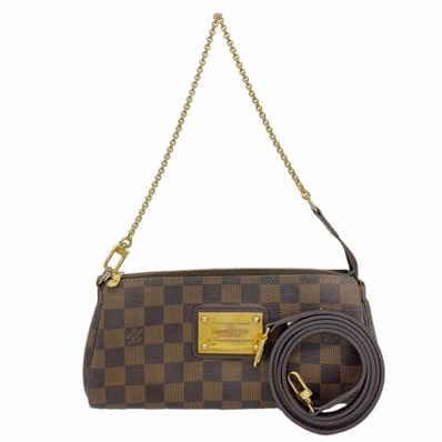 ★最終価格【6db0972】ルイヴィトン ハンドバッグ ダミエ エヴァ M95567 ブラウン 2wayバッグ【中古】レディース