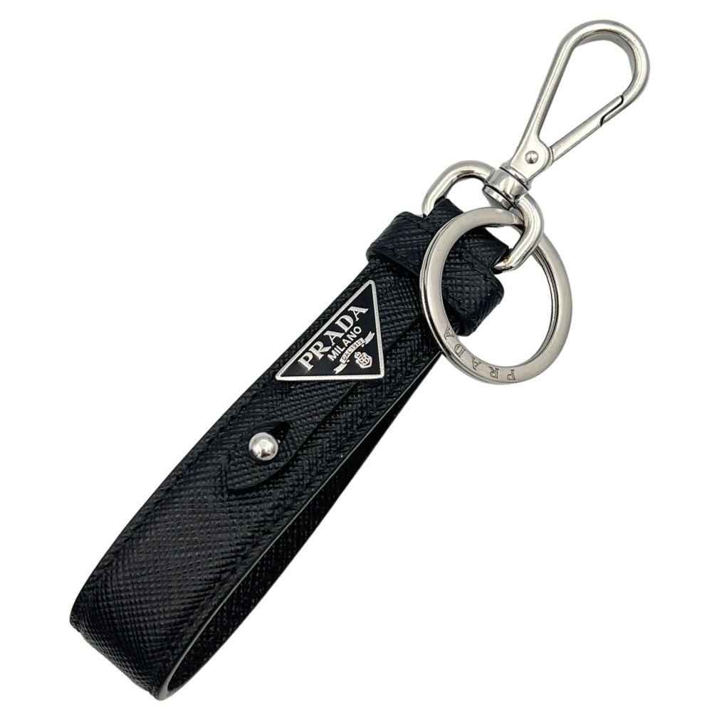 PRADA プラダ 2PP68T サフィアーノレザー キーホルダー 牛革 ブラック / 56544