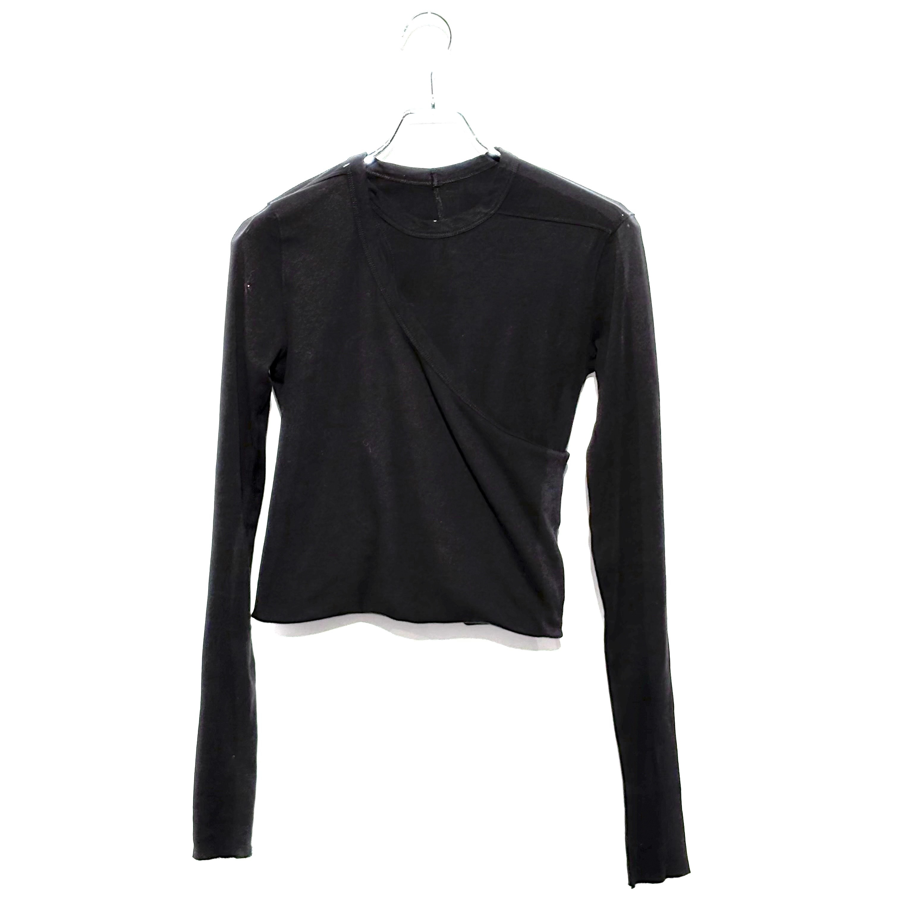 RICK OWENS Banana LS Top Black