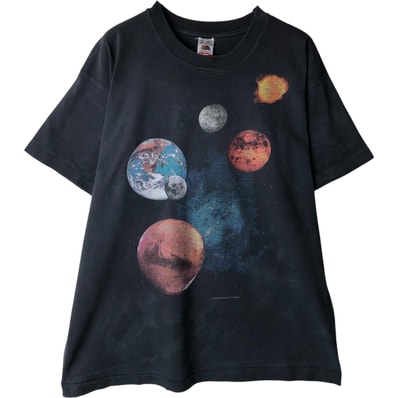 古着 90年代 フルーツオブザルーム FRUIT OF THE LOOM COTTON EXPRESSIONS コットンエクスプレッションズ プリントTシャツ メンズXL相当 ヴィンテージ/eaa617512