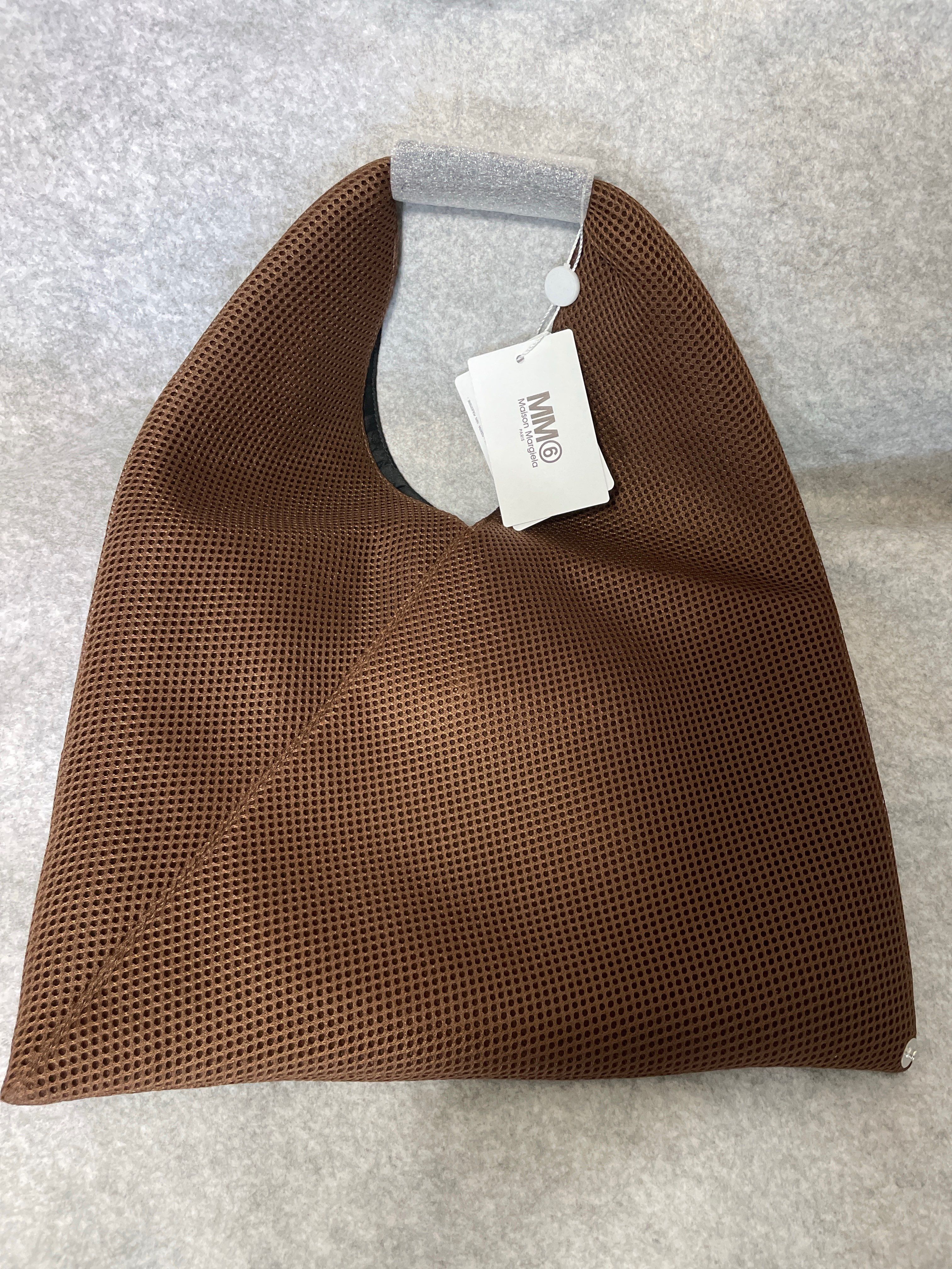 MM6 Maison Margiela Japanese Small Net Mesh Bag "Brown"