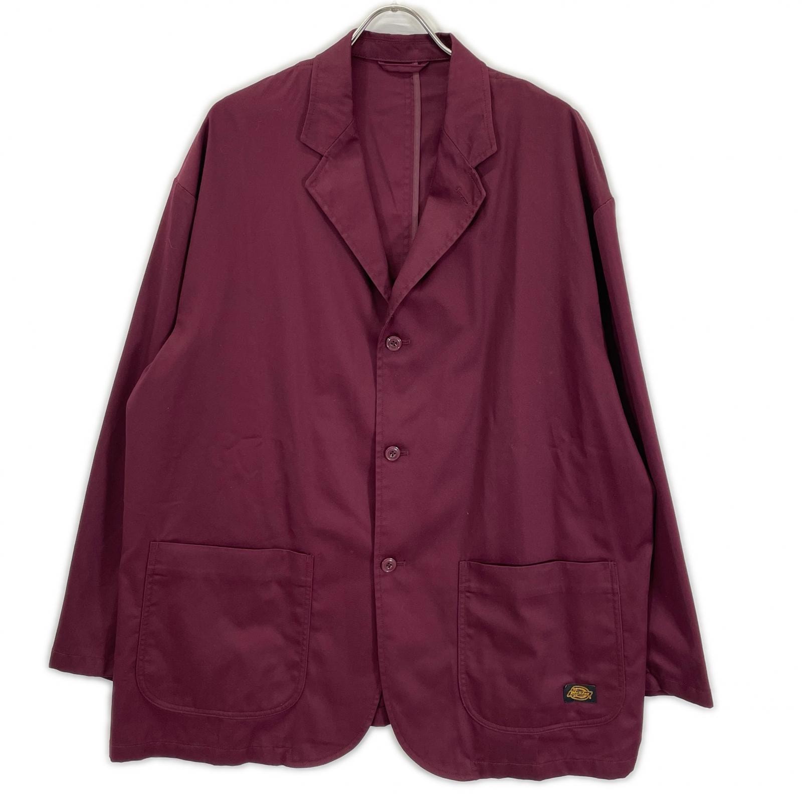 ディッキーズ 【×TRIPSTER×BEAMS】194M10BM02 ボルドー 2B テーラードジャケット XL