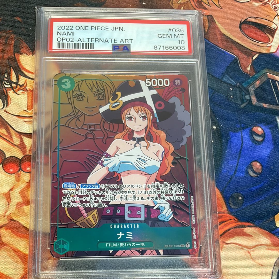 ナミ SR-P [OP02-036] (ブースターパック頂上決戦)