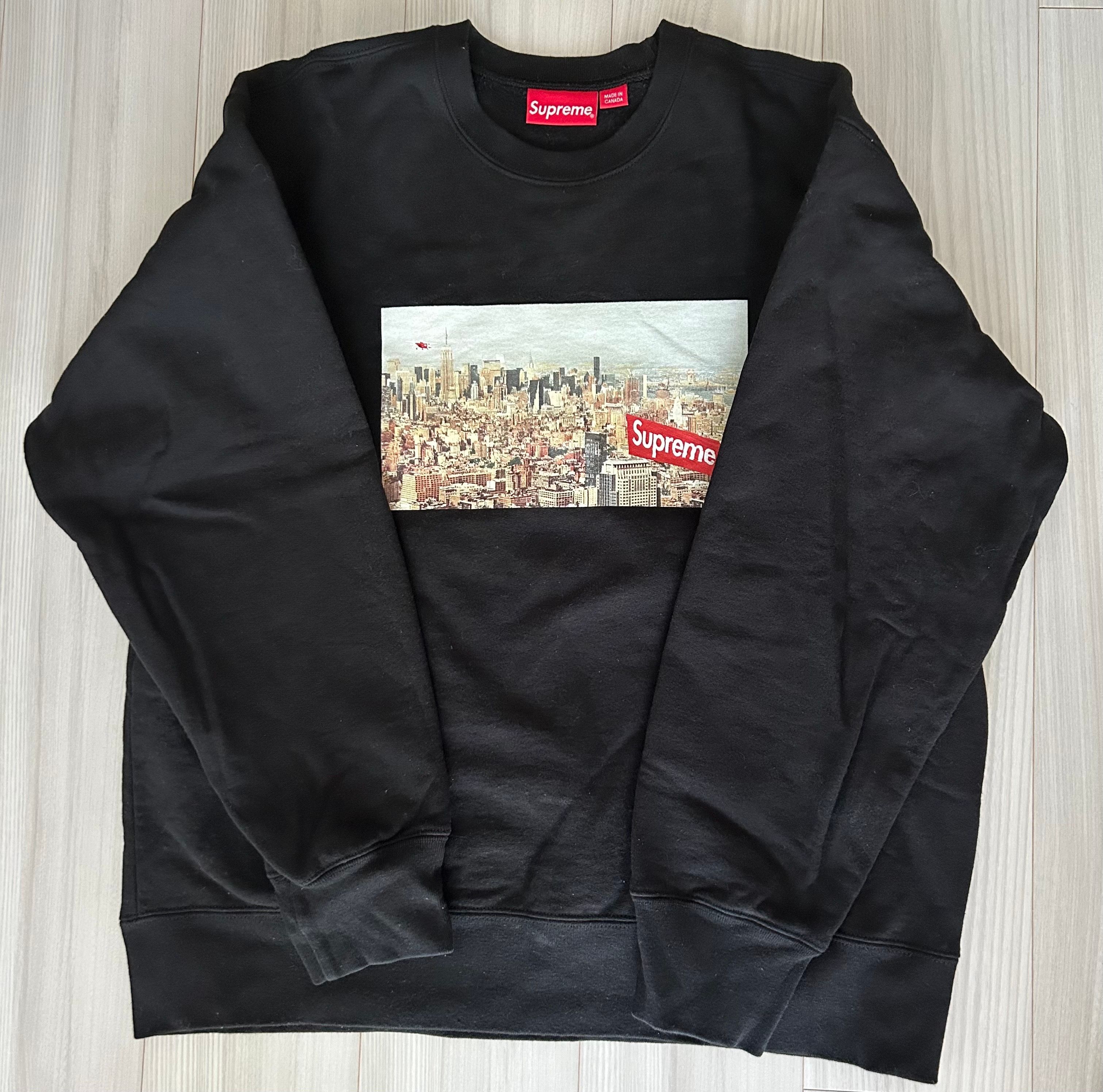 Supreme Aerial Crewneck "Black"