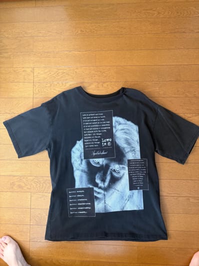 定価9900円 A Good Bad Influence 25SS LOVE IS T-SHIRT ブラック
