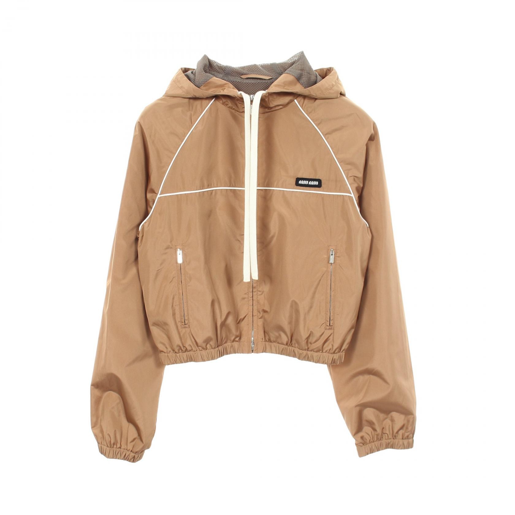 A (未使用に近い)】極美品 ミュウミュウ ジャケット ブラウン