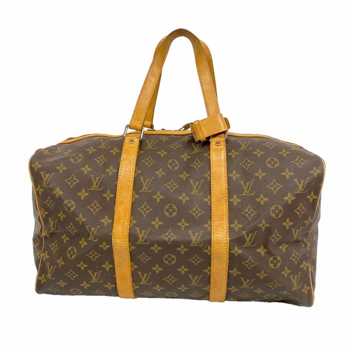 【6cd5774】ルイヴィトン ボストンバッグ モノグラム サックスプール45 M41624 ブラウン【中古】メンズ レディース ユニセックス