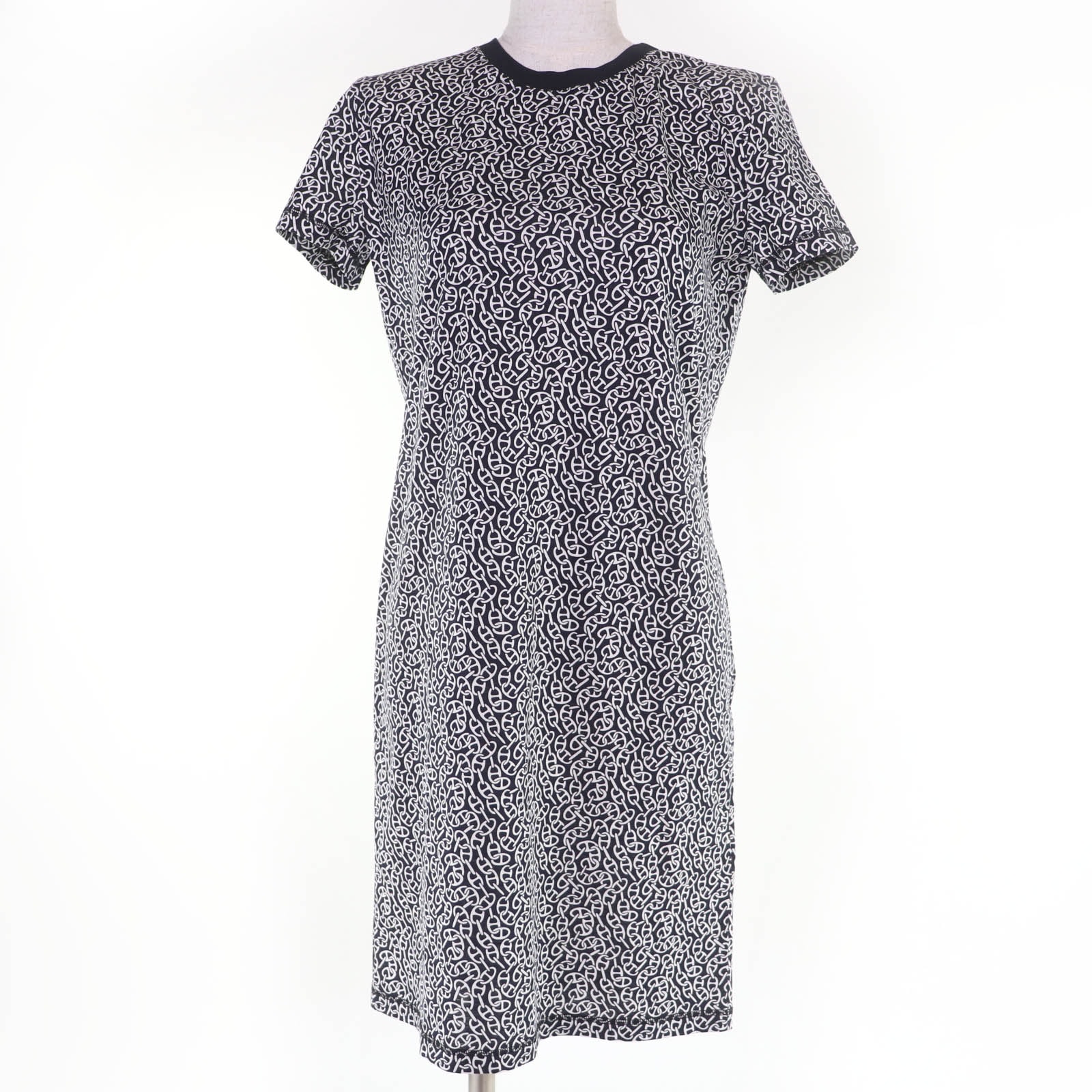 極美品 エルメス ワンピース CHAINE D'ANCRE  NAOUSSA