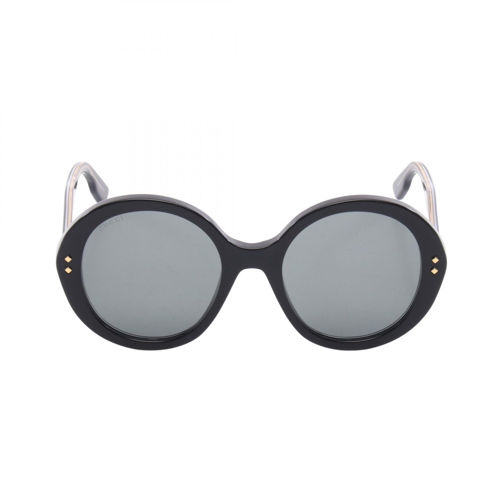 グッチ GUCCI サングラス 衣料品 プラスチック レディース ブラック系 GG1081S001 【新品】