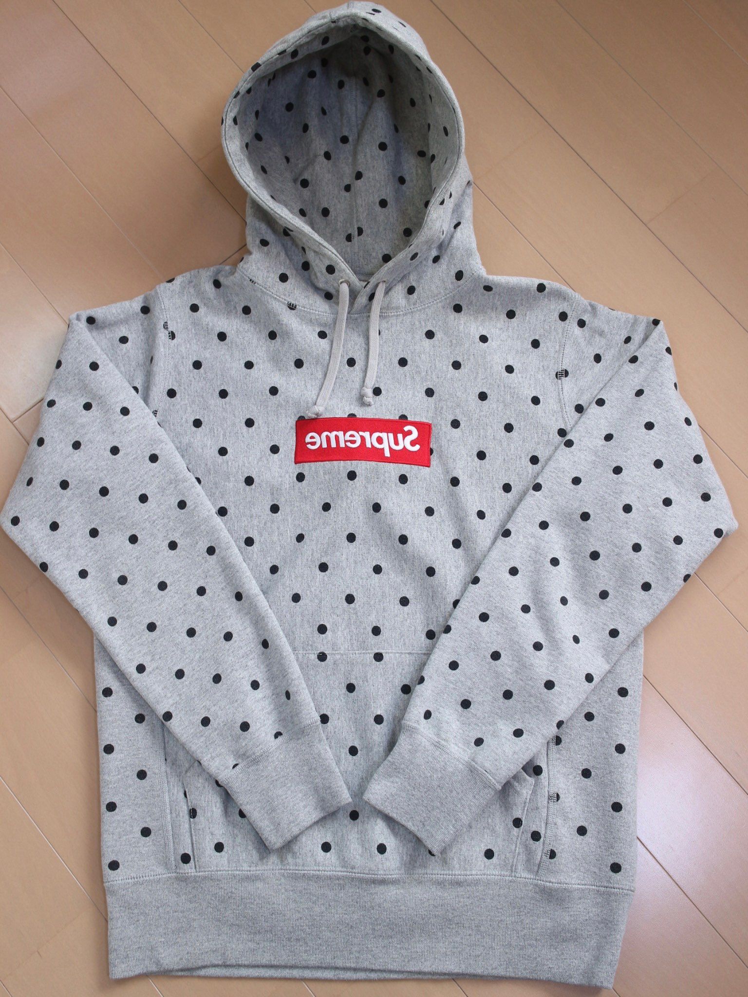 Supreme Box Logo Hooded Sweatshirt "Charcoal" (21FW)