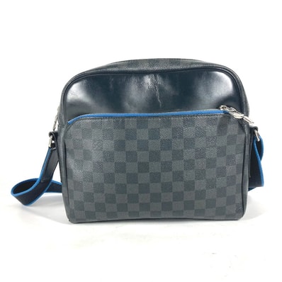 ルイヴィトン LOUIS VUITTON デイトンPM N42423 ダミエグラフィット カバン 斜め掛け ショルダーバッグ ダミエグラフィットキャンバス ブラック