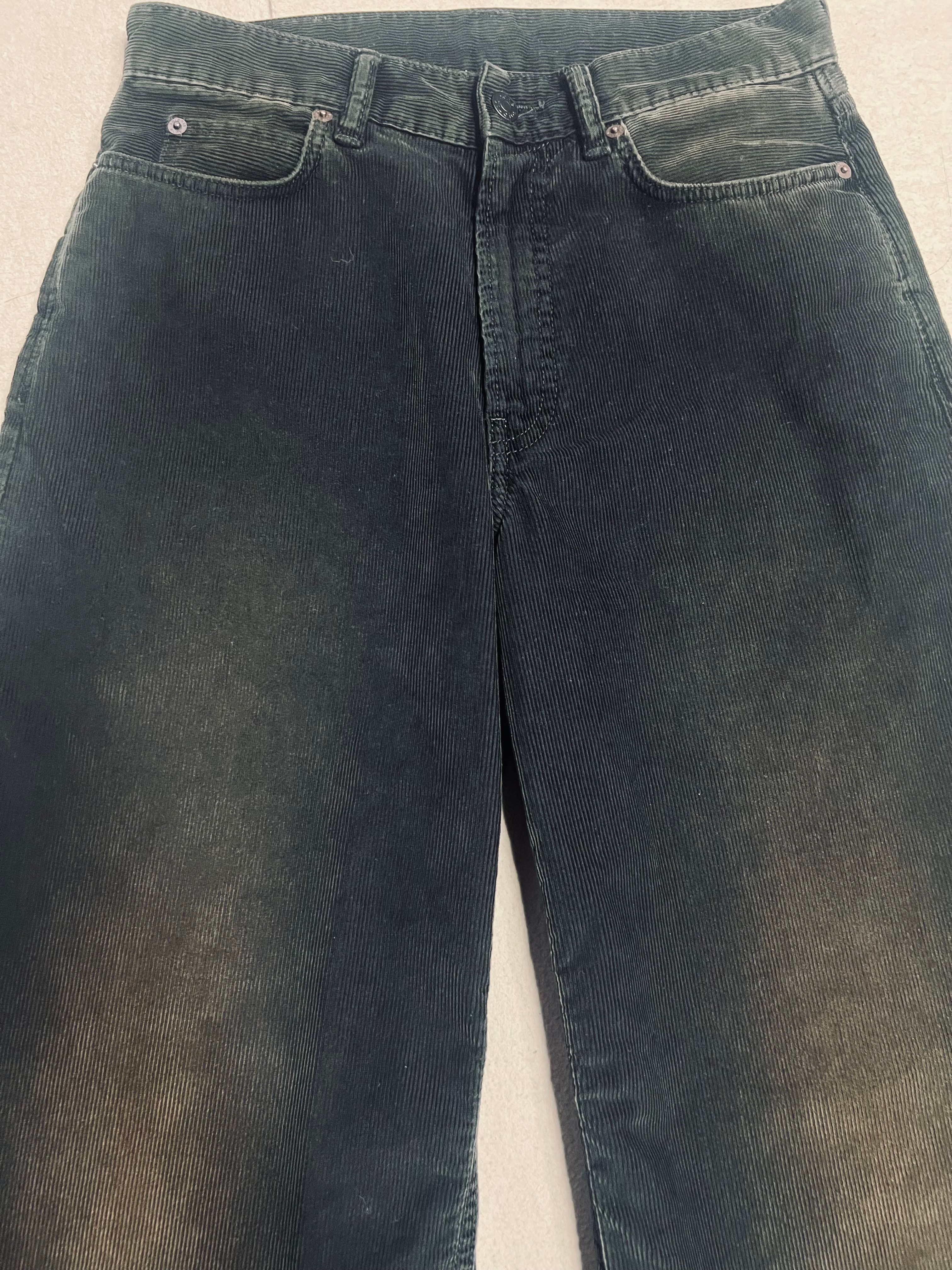 Acne Studios Corduroy Trousers Puti "Black"