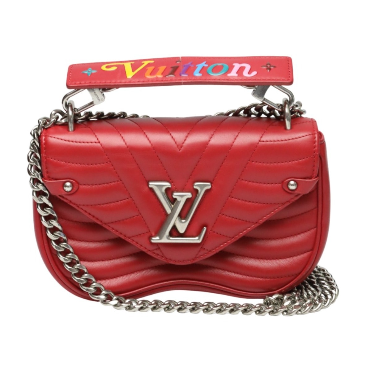 ルイヴィトン LOUIS VUITTON ニューウェーブ M51930 チェーントート ショルダーバッグ
