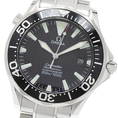 オメガ シーマスター300 デイト 2254.50 メンズ 【中古】