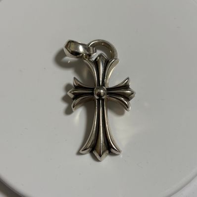 Chrome Hearts CH Cross Pendant Small / Plain Bail "Silver"