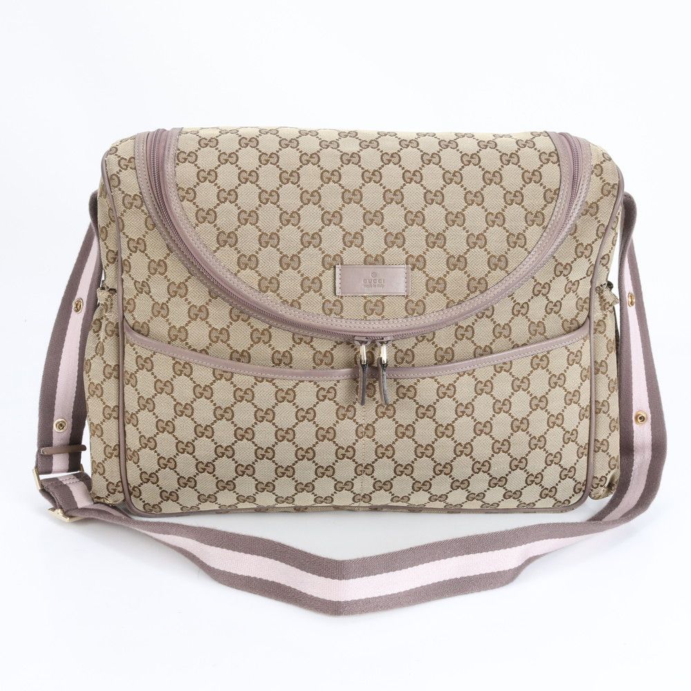 ■美品 グッチ GGキャンバス 123326 ショルダーバッグ