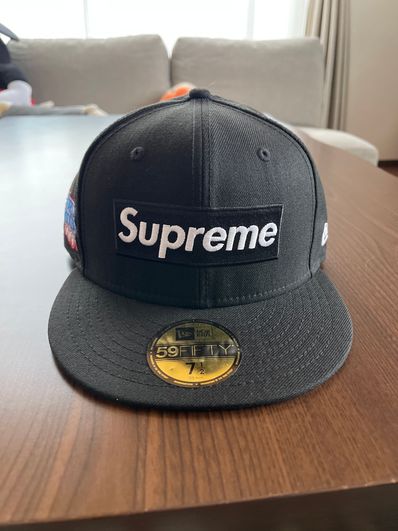 Supreme World Famous Box Logo New Era® "Black"