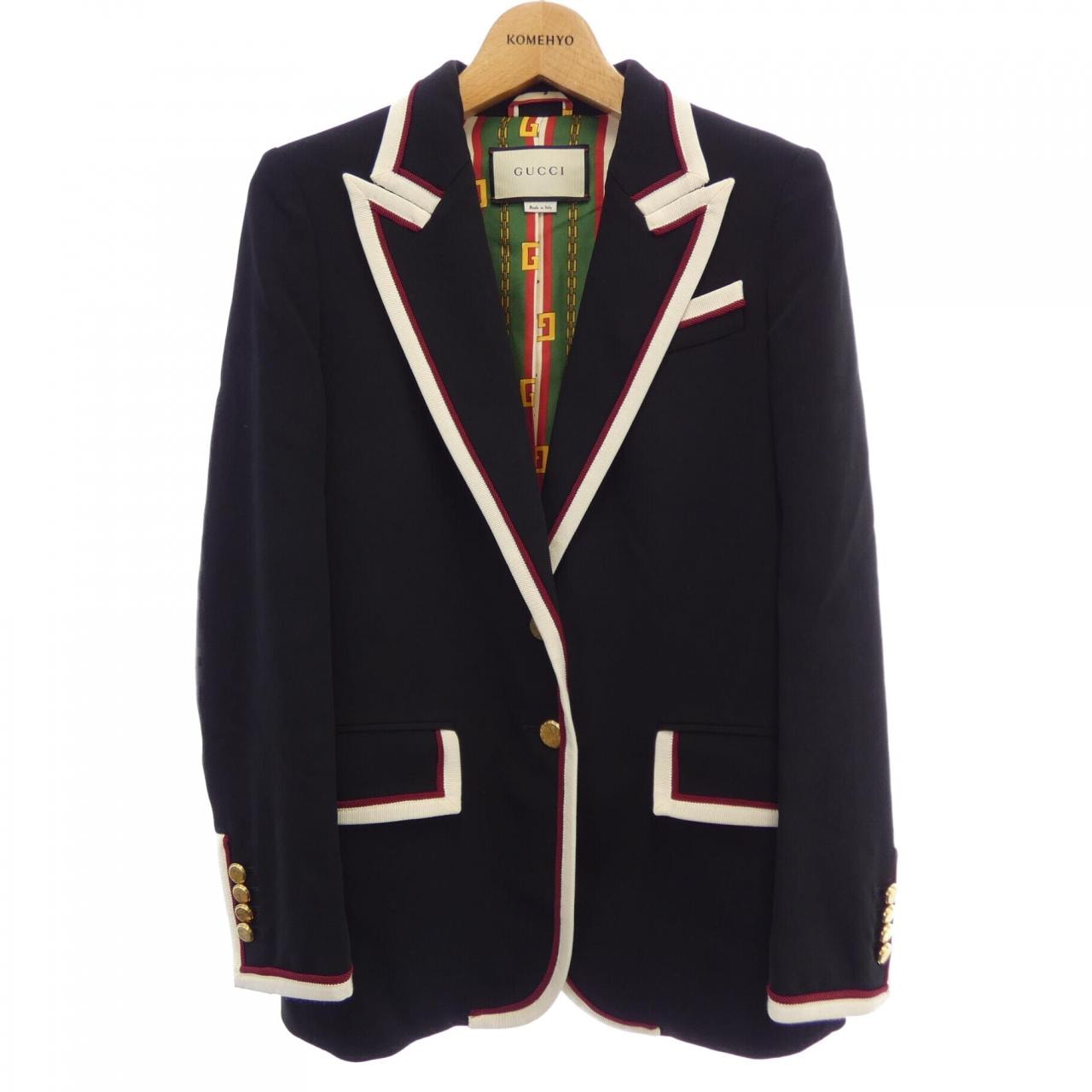 C (やや傷や汚れあり)】グッチ GUCCI 523859 ZKR01 ジャケットの古着