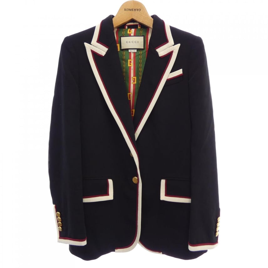 C (やや傷や汚れあり)】グッチ GUCCI 523859 ZKR01 ジャケットの古着 C (やや傷や汚れあり)】グッチ GUCCI 523859 ZKR01 ジャケットの古着