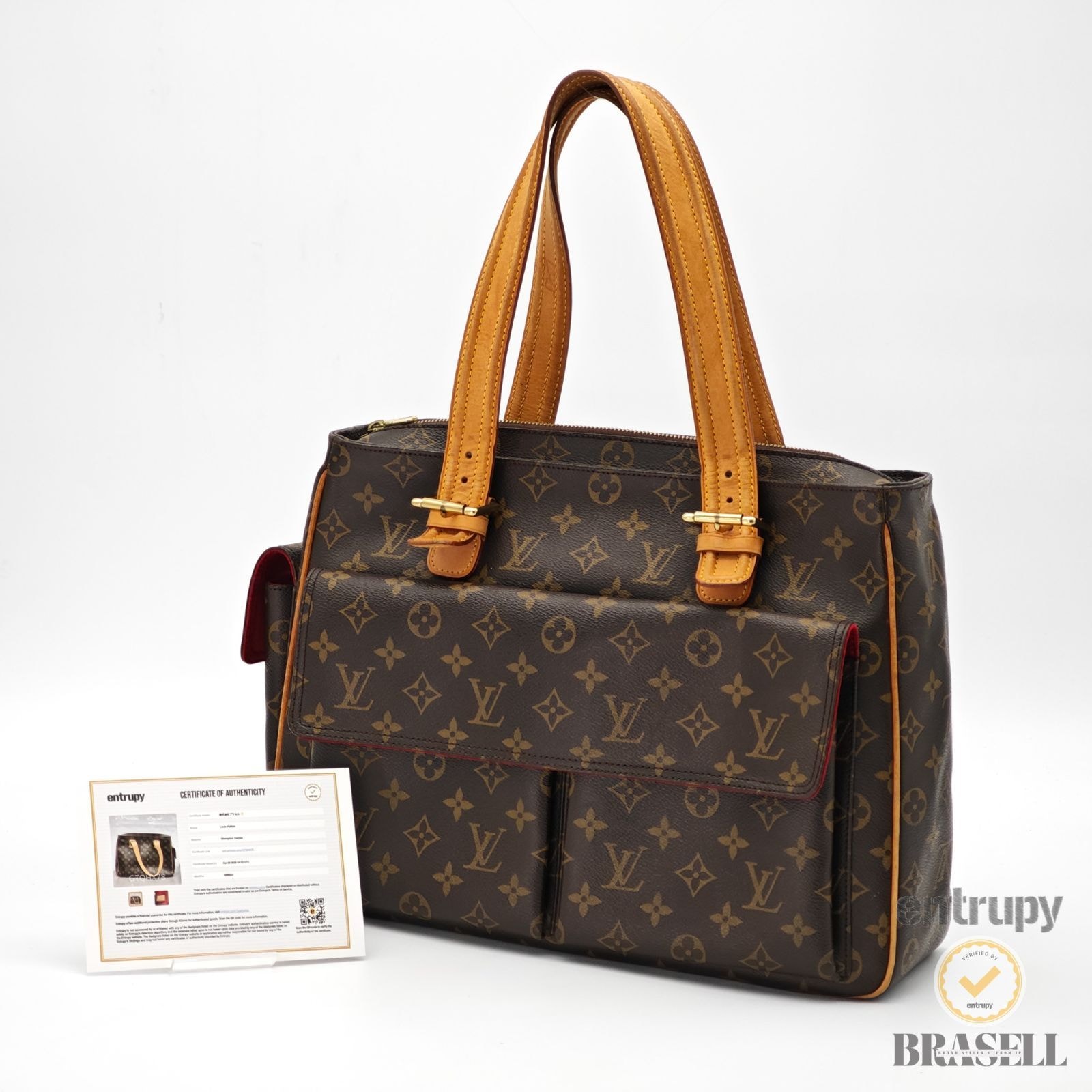 LOUIS VUITTON ルイ・ヴィトン ミュルティプリ・シテ モノグラム ミュルティプリ・シテ M51162 MB0024 ハンドバッグ Monogram Canvas Brown レディース
