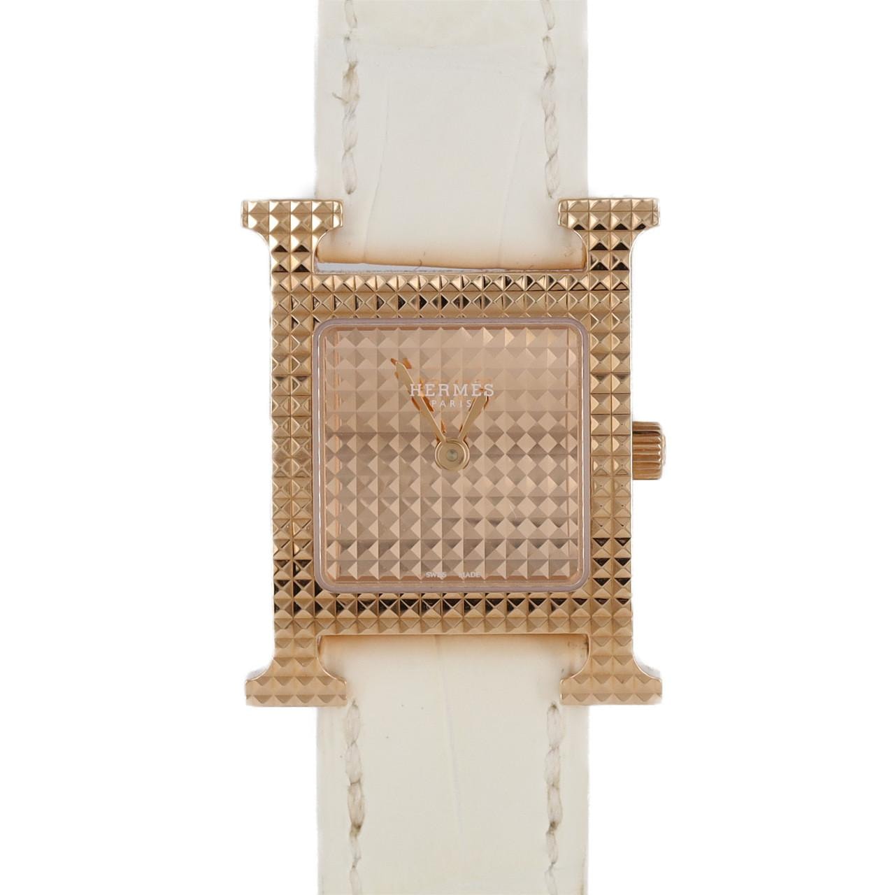 エルメス Hウォッチ PG HH4.470 PG・RG クォーツ