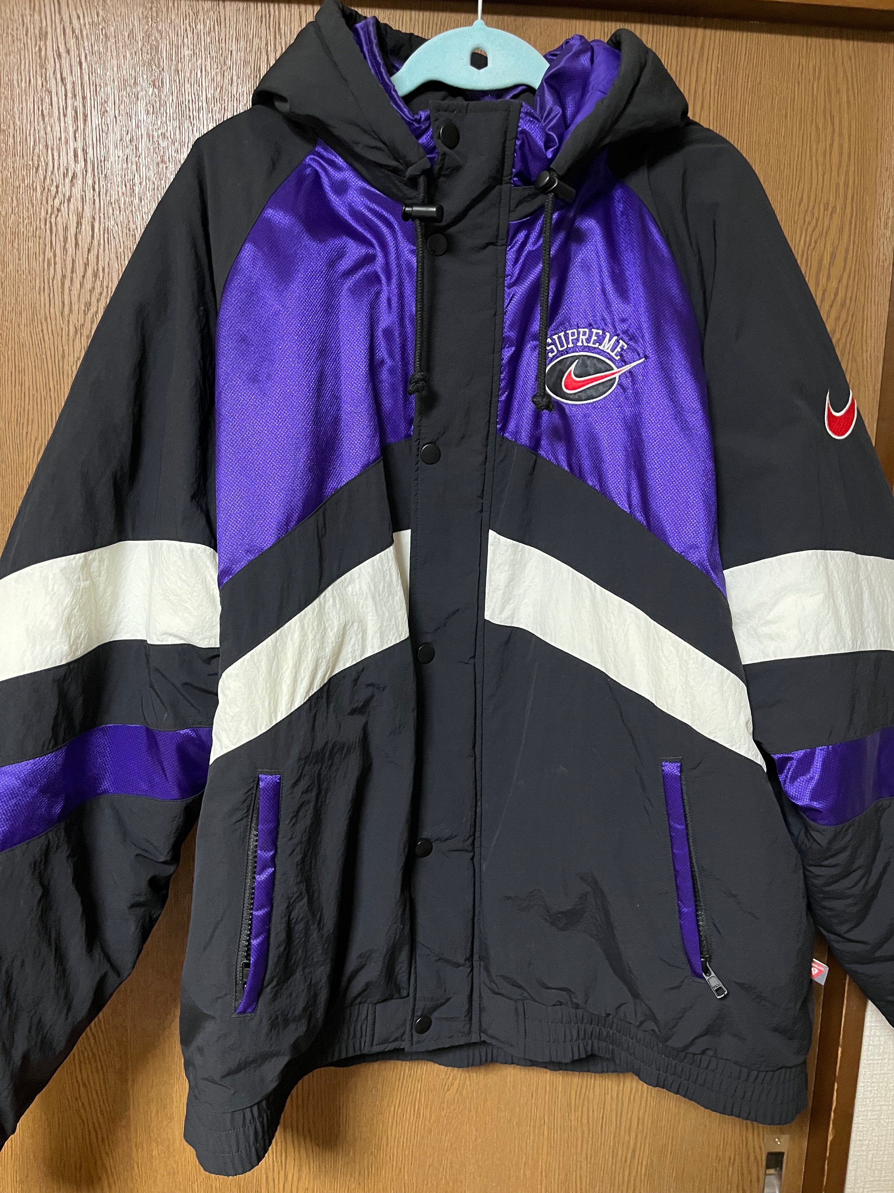 Supreme / Nike Hooded Sport Jacket "Purple"